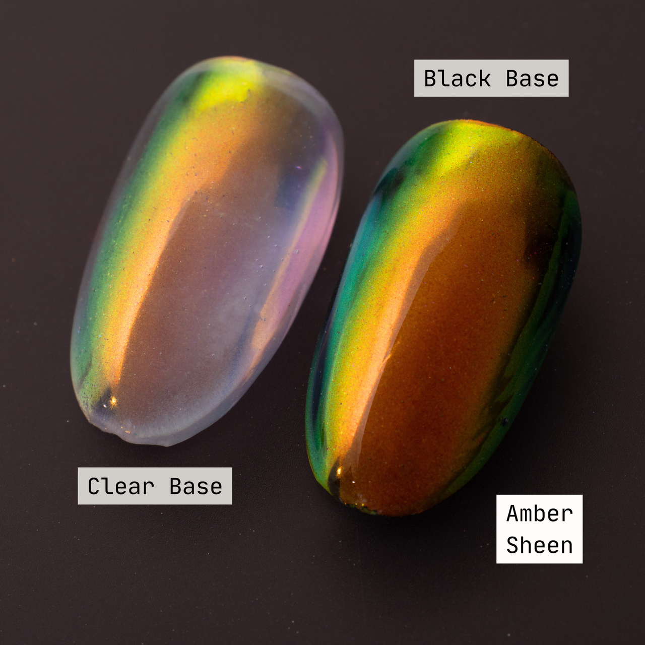 Pressed Chrome // Lightbound Refill Pan Amber Sheen