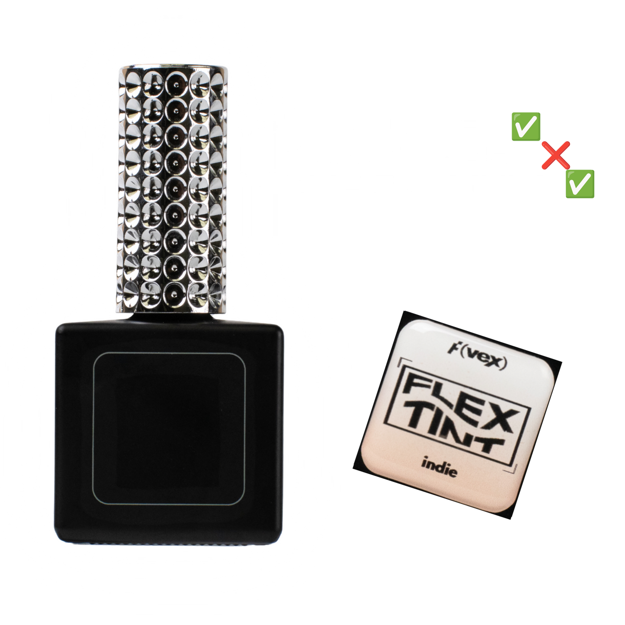Flex Tint Rubber Base Gel – Greatest Hits Vol.1 (15ml) Indie (HEMA Free) NO FRONT LABEL