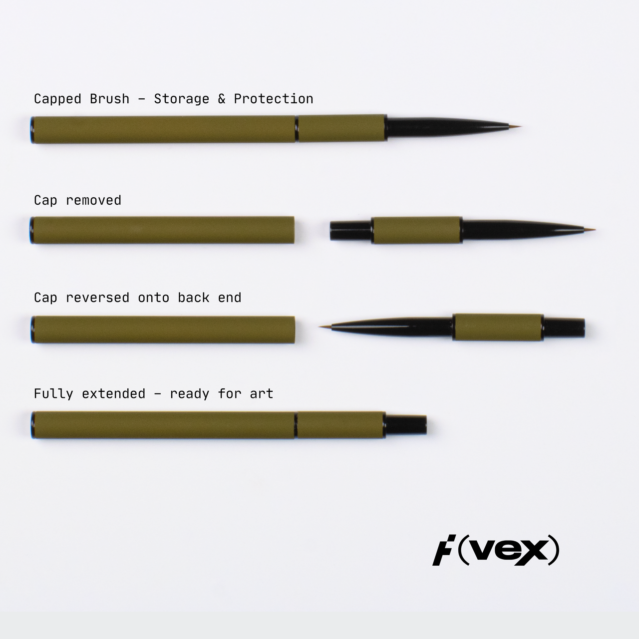 Built-In Cap Brushes — Studio Bundle