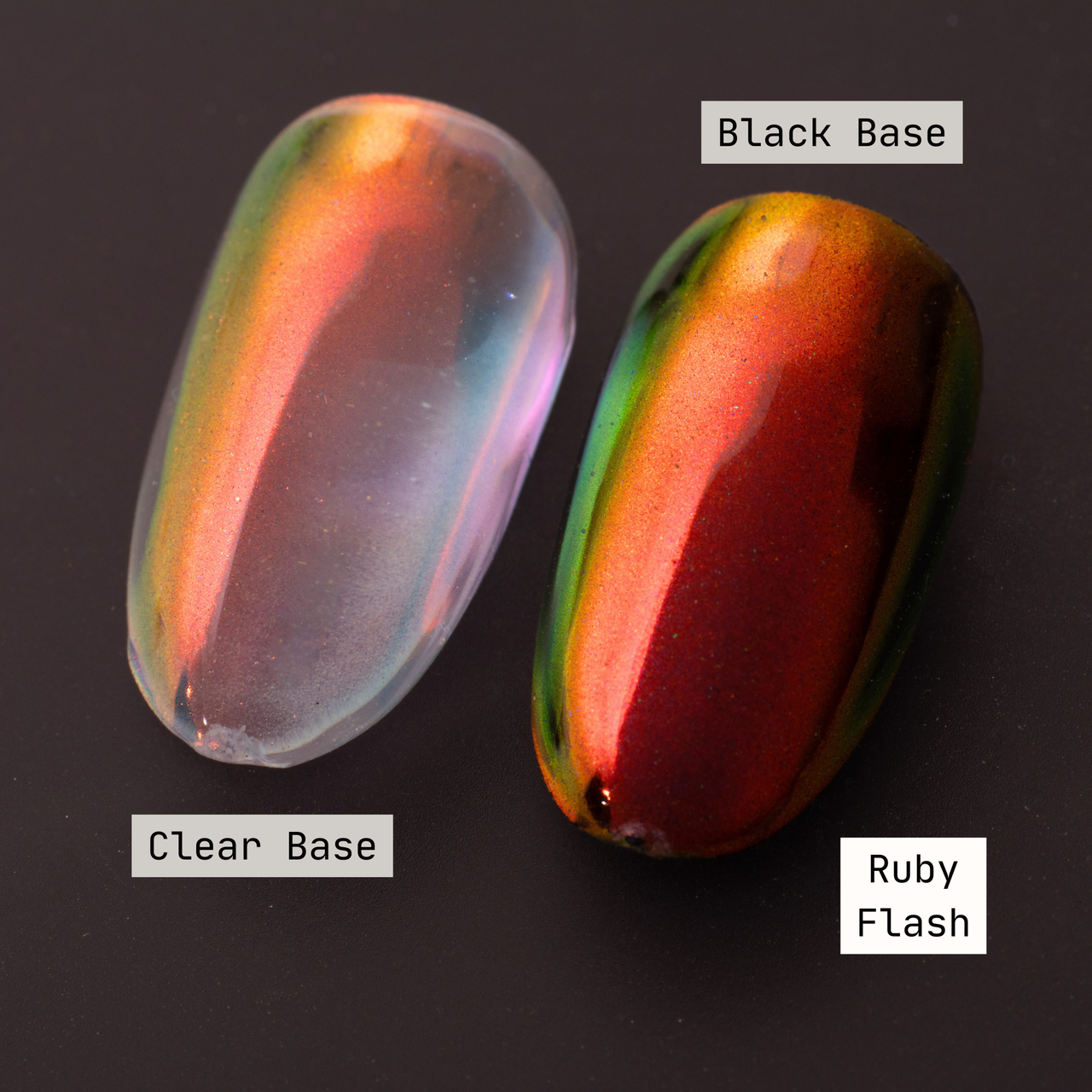 Pressed Chrome // Lightbound Refill Pan Ruby Flash