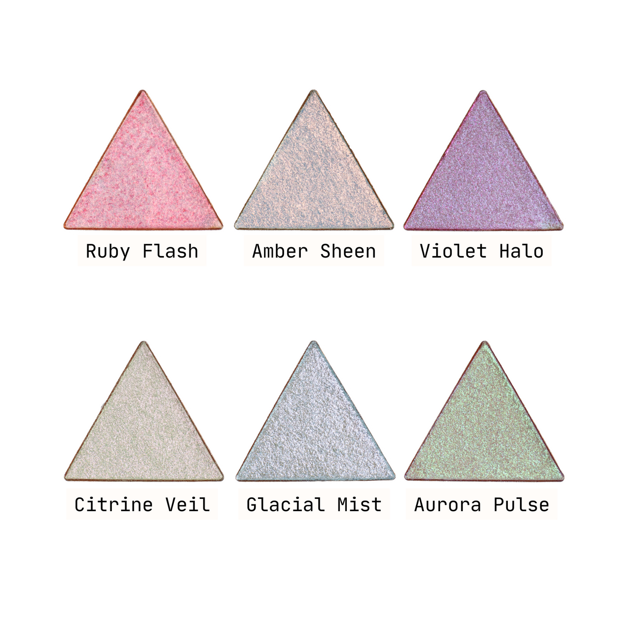 Pressed Chrome // Lightbound Refill Pan Complete Collection