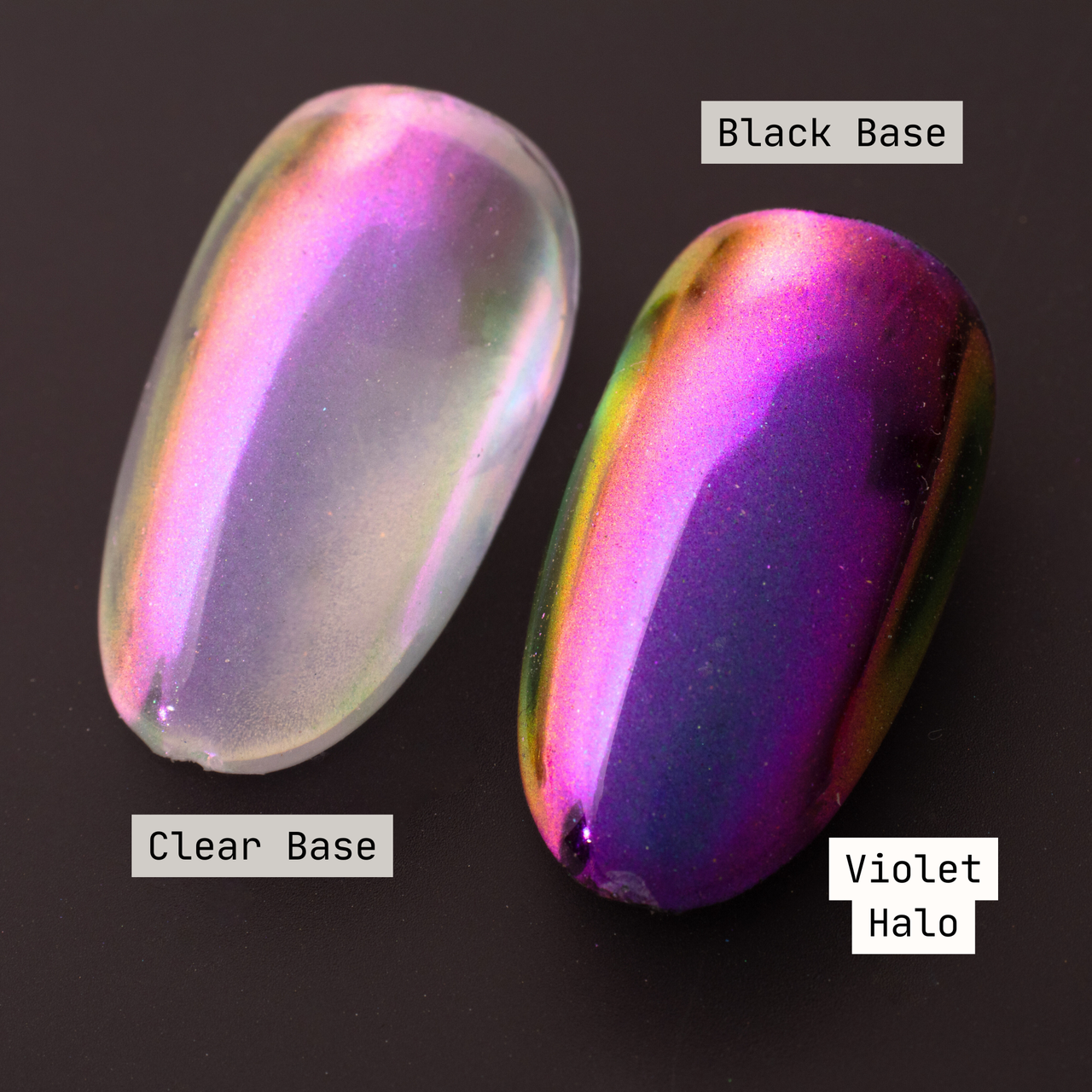 Pressed Chrome // Lightbound Refill Pan Violet Halo