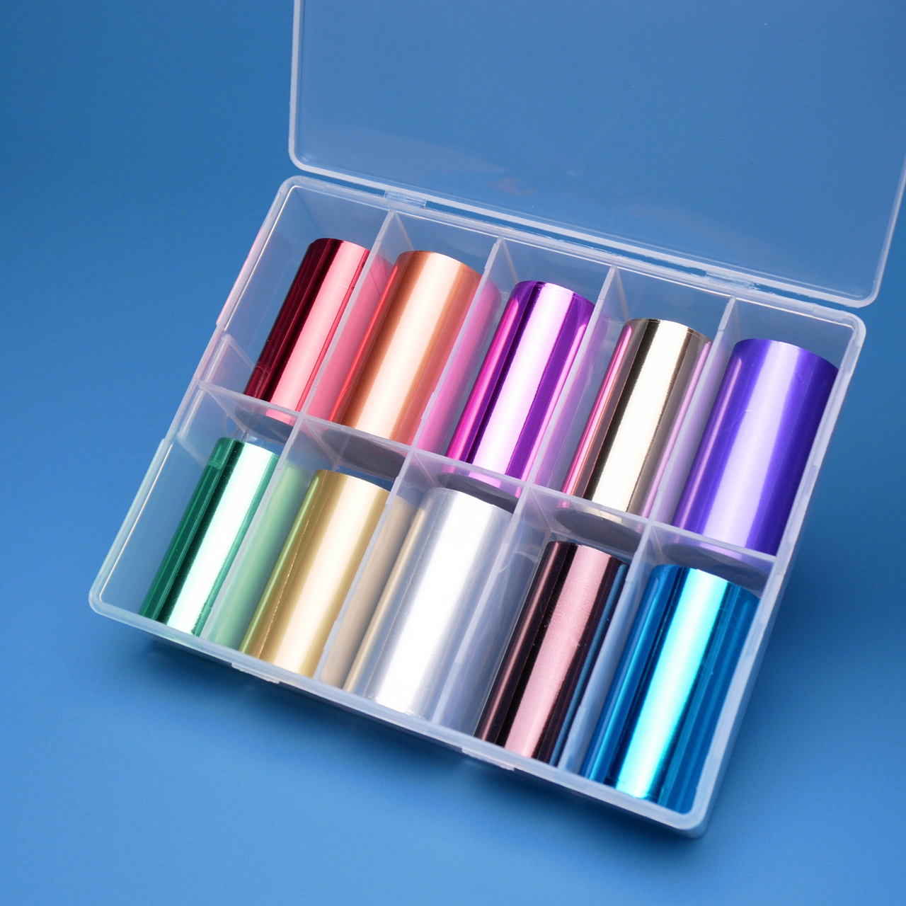 Nail Art Transfer Foil Box // Vivid Color