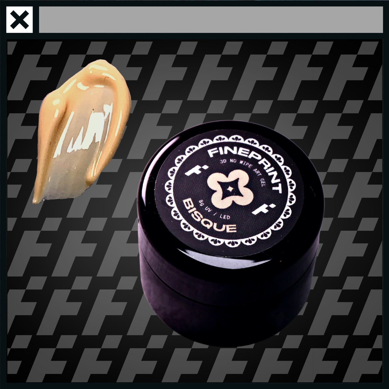 FinePrint 3D Art Gel – Terra (8g) Bisque (HEMA Free)